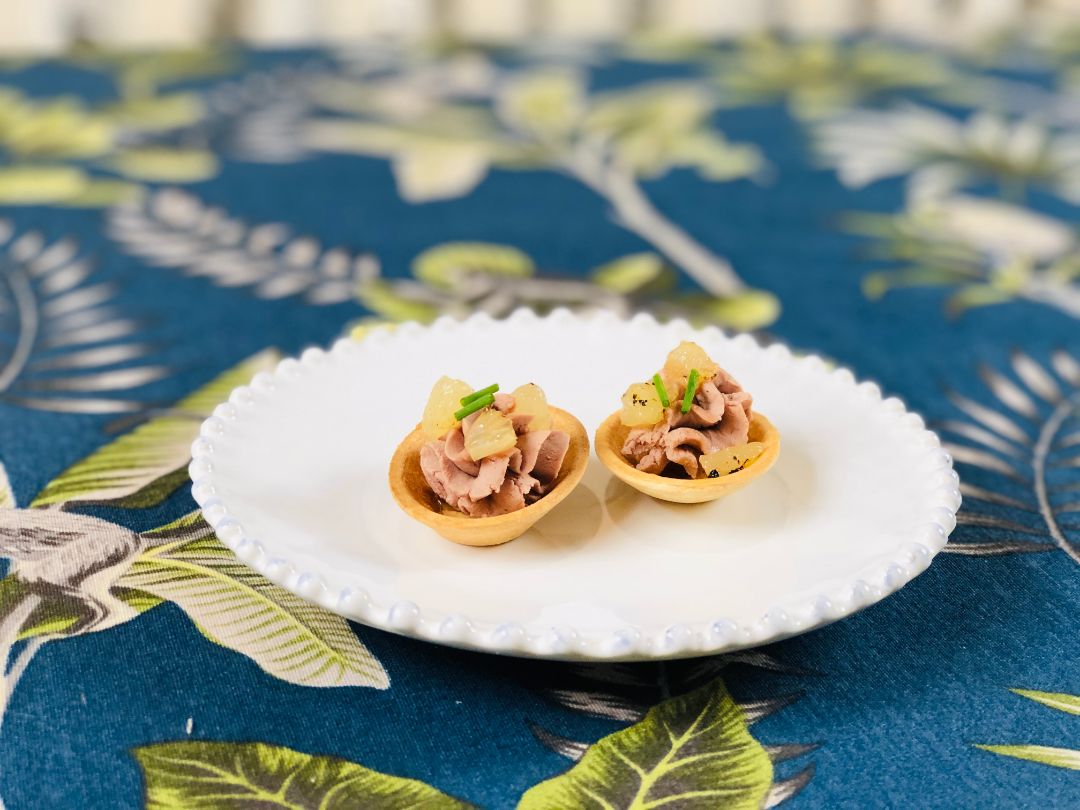 Postre conceptual de alta pastelería — Arte en Boca catering
