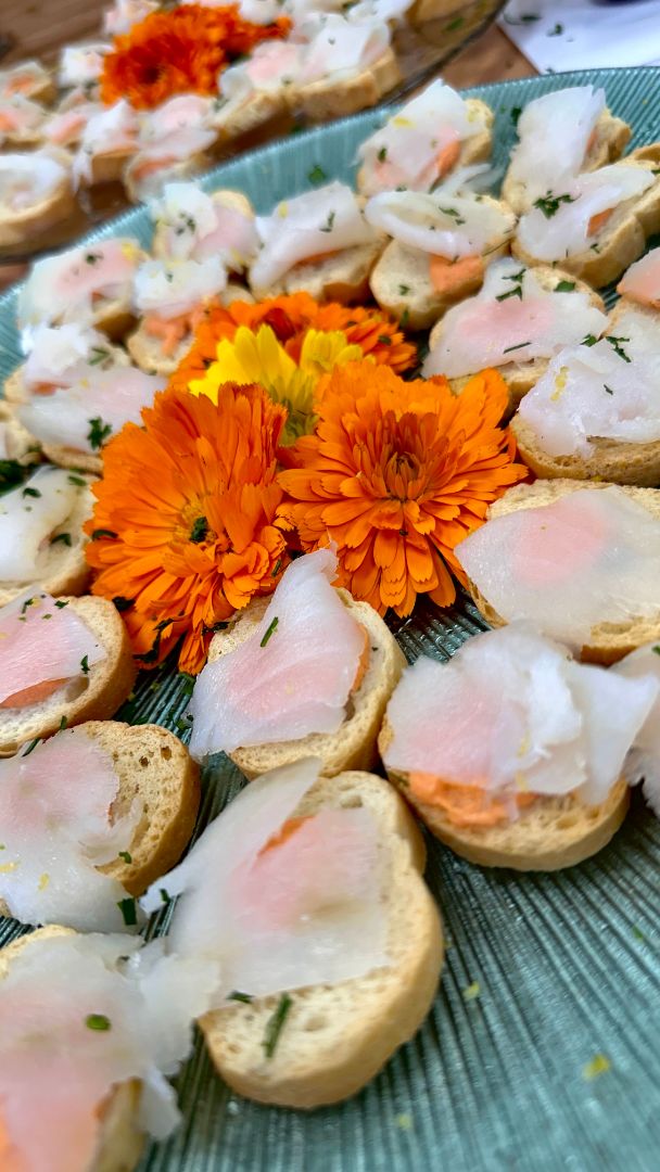 Detalle de emplatado overhead — geometría y precisión gastronómica